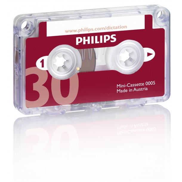 Philips minikassette 30 min, LFH005